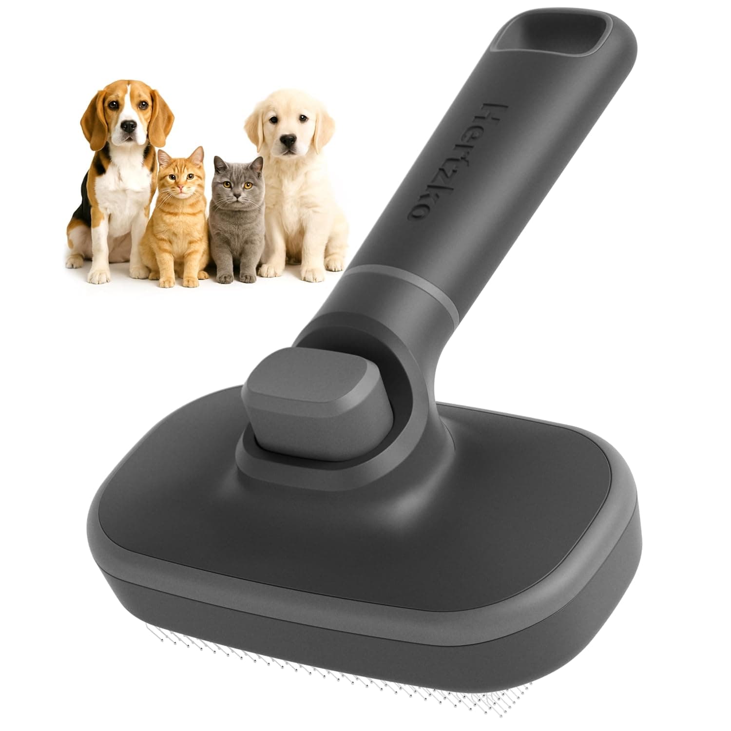 Hertzko Self-Cleaning Slicker Brush