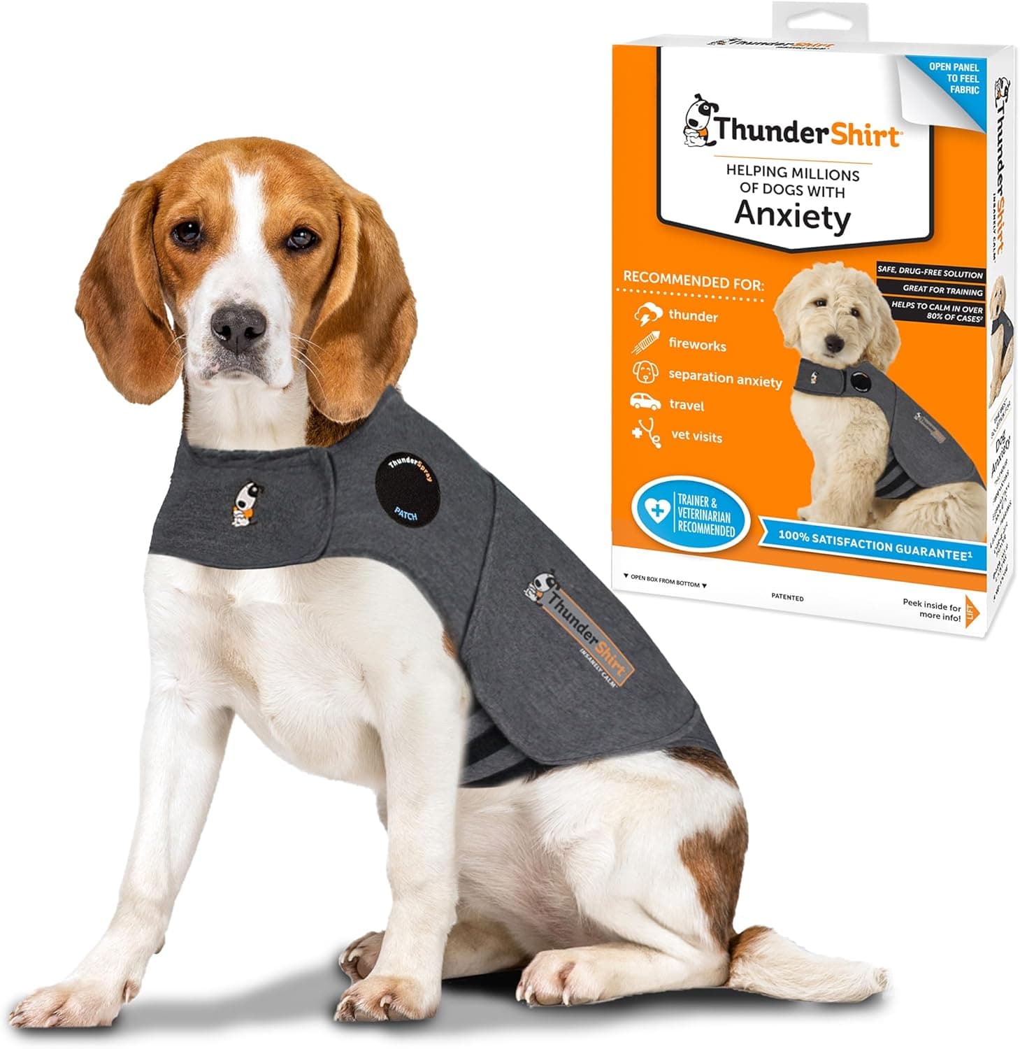 ThunderShirt Dog Anxiety Relief Calming Vest